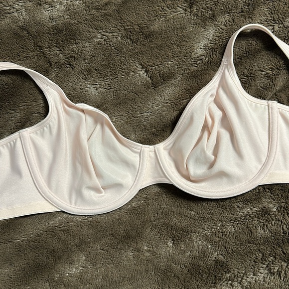 CACIQUE Sexy Sensual Unlined Bra Pale Pink Sz 38DD - Picture 3 of 6